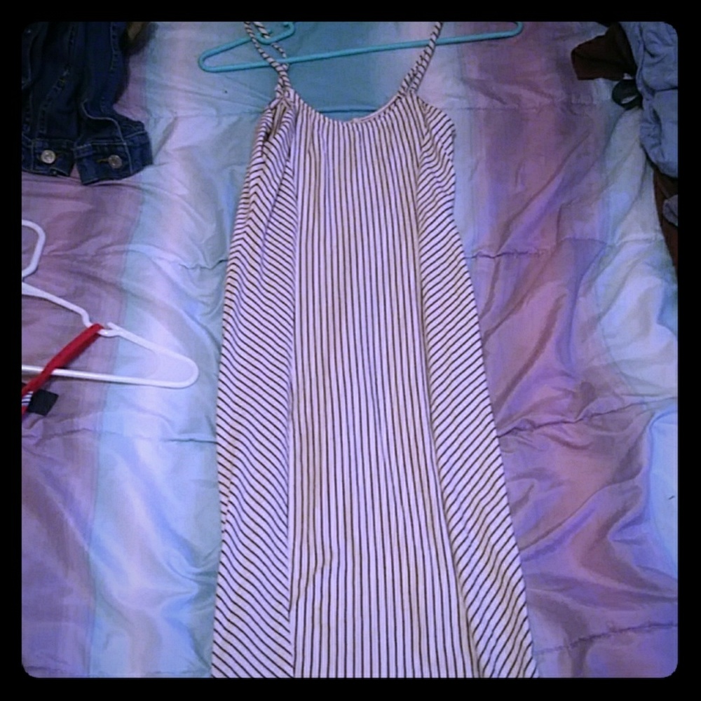 Rainbows size Small dress/ stripped dress